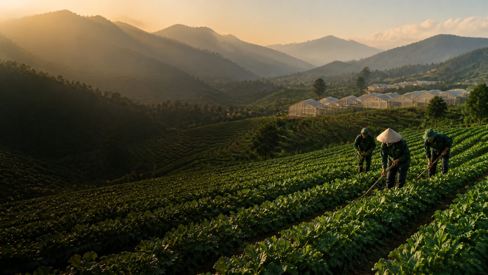 Vùng trồng xà lách